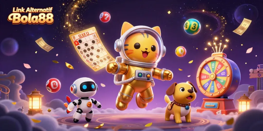 Experience thrilling action with Link Alternatif Bola88 in a vibrant casino atmosphere.