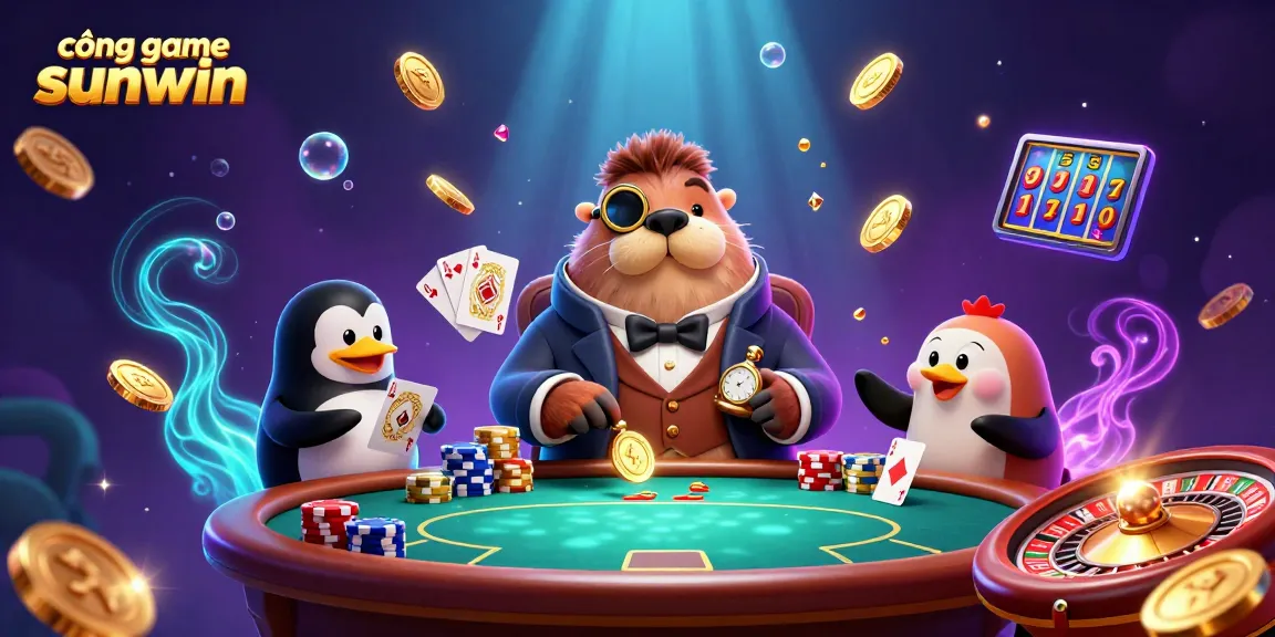 Experience thrilling gameplay at cổng game sunwin with vibrant underwater casino action.